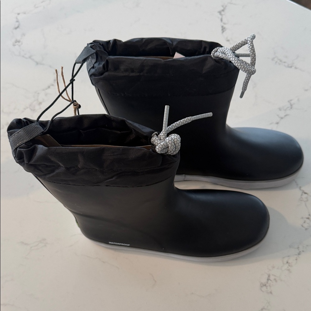 Western Chief Black Waterproof kids Boots